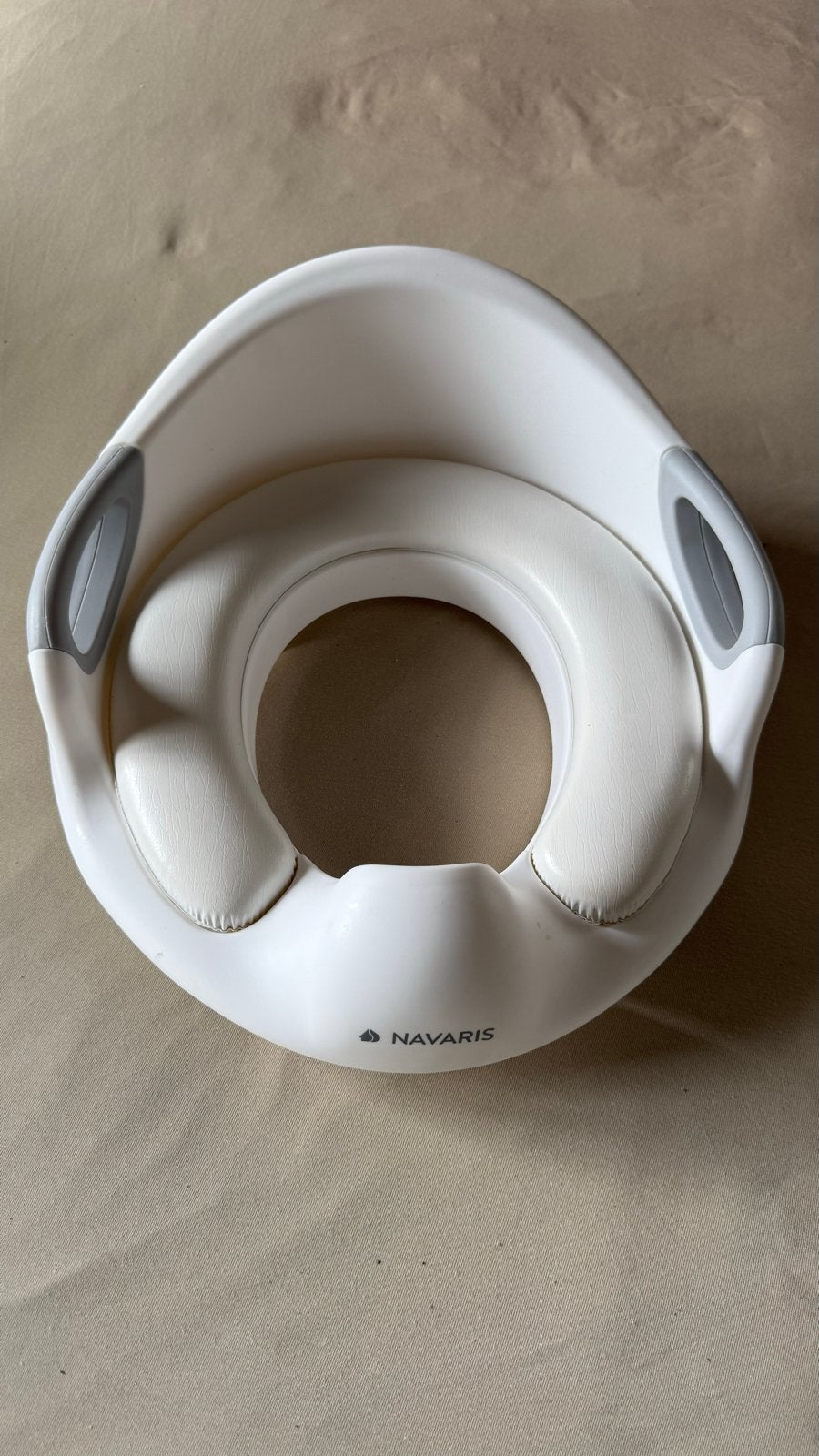 Navaris Toiletverkleiner met handvatten en kussen, Ophalen, Gebruikt
