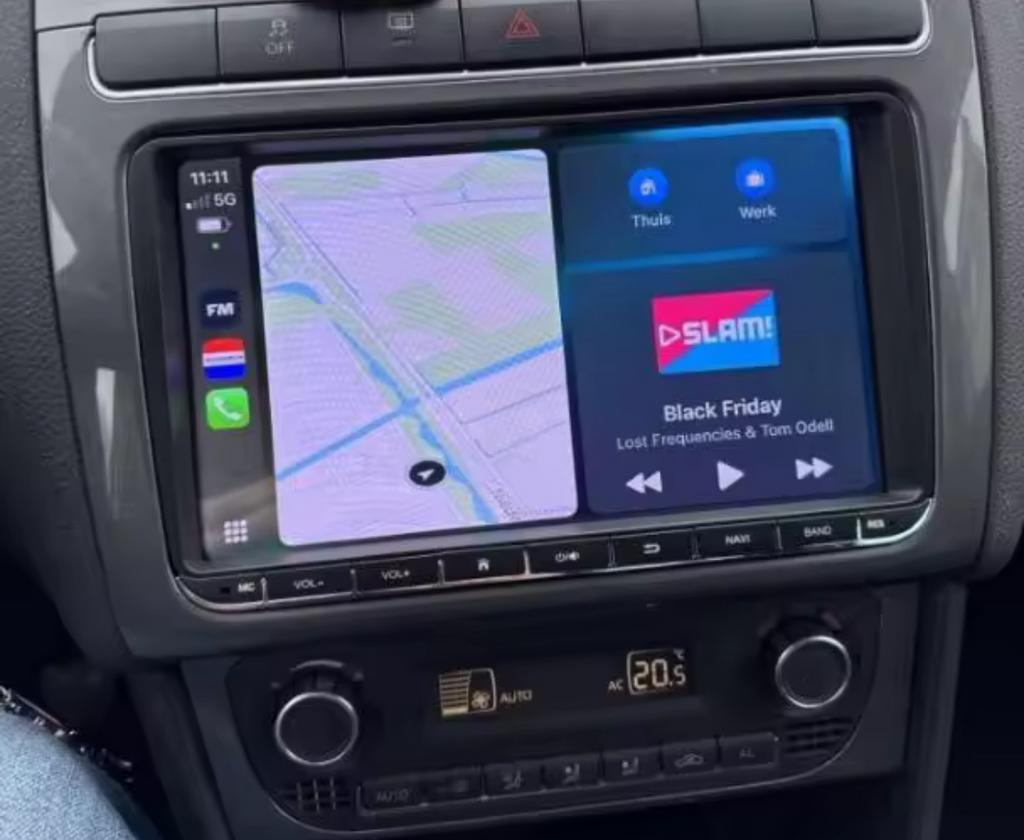 Autoradio met touchscreen volkswagen seat skoda rns 510 gps, Ophalen of Verzenden, Gebruikt