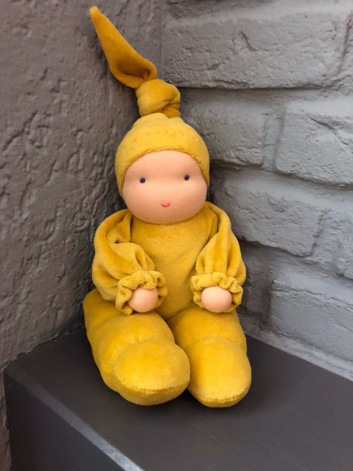 Zonnekind Knuffelpop 23 / 30cm / Antroposofische pop, Verzenden, Nieuw, Overige typen