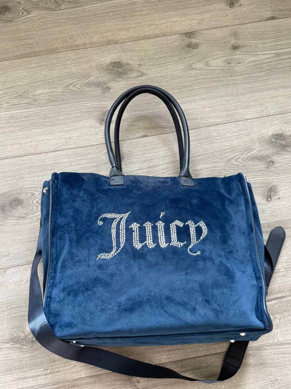 Juicy Couture tas, Ophalen of Verzenden, Nieuw, Blauw, Handtas