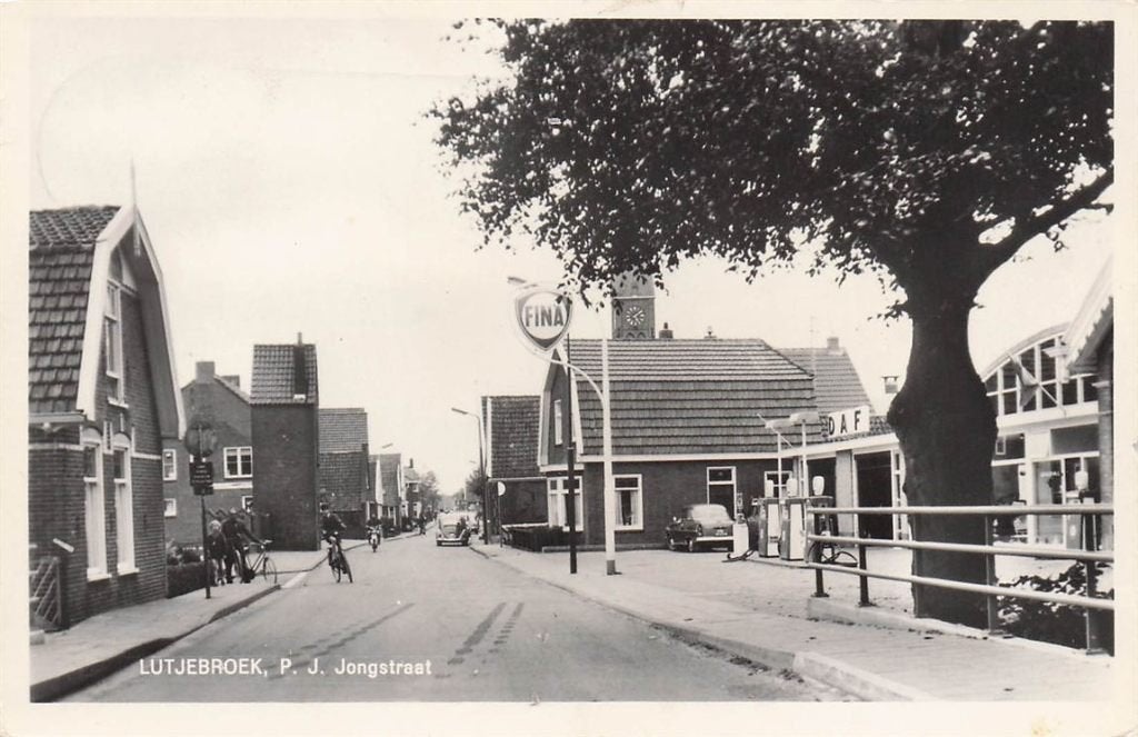 703-064-029 Lutjebroek P J Jongstraat, Verzamelen, Verzenden, Voor 1920, Noord-Holland