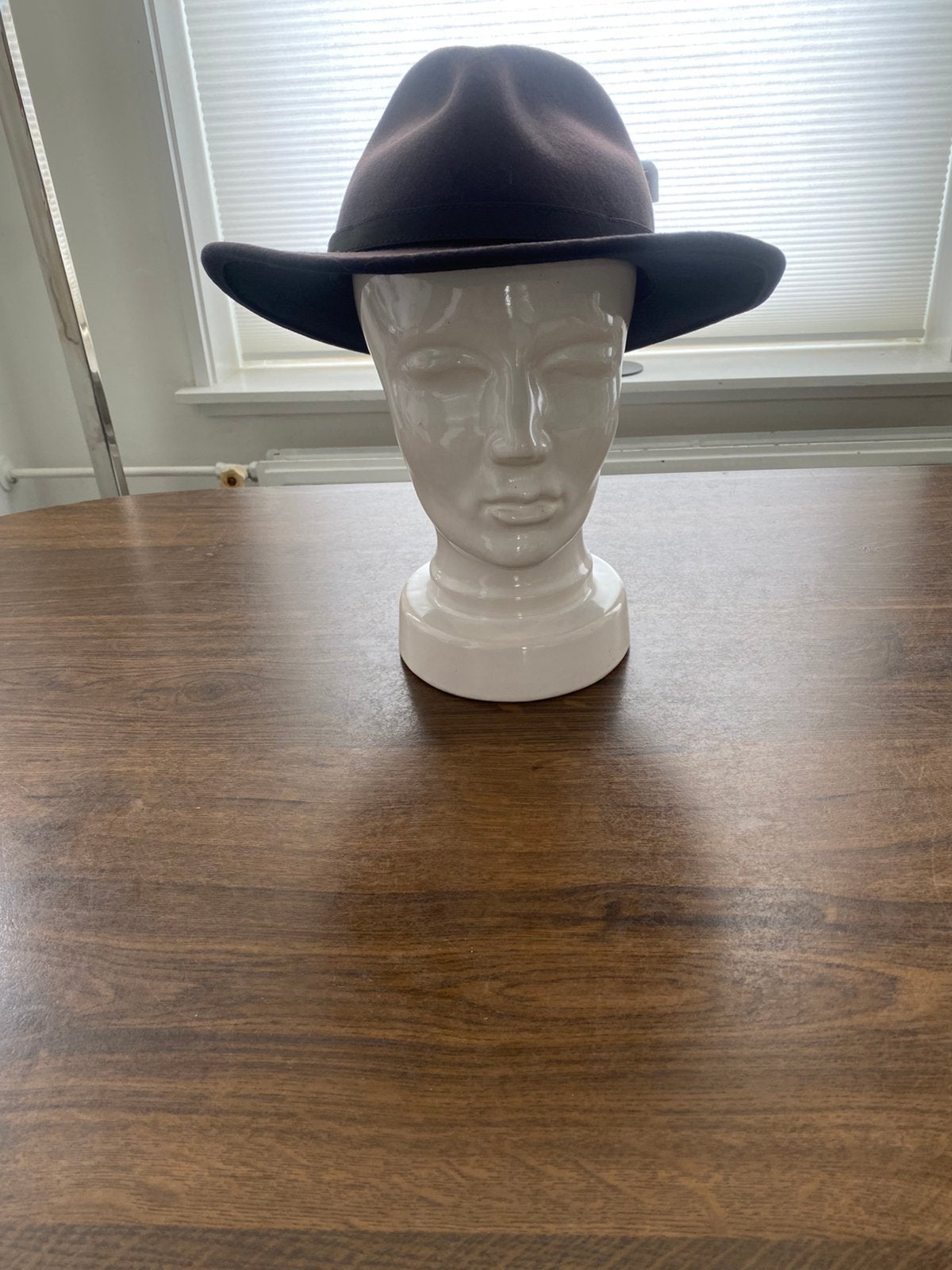 Stetson mt 57 M, Ophalen of Verzenden, Gedragen, 57 cm (M, 7⅛ inch) of minder, Hoed