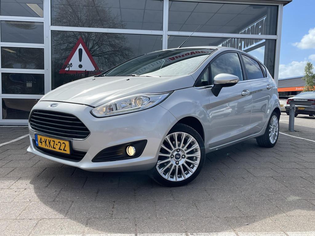 Ford Fiesta 1.0 EcoBoost Titanium /5 drs/Cruise/Climate/Navi, Voorwielaandrijving, Euro 6, Met garantie (alle), Electronic Stability Program (ESP)