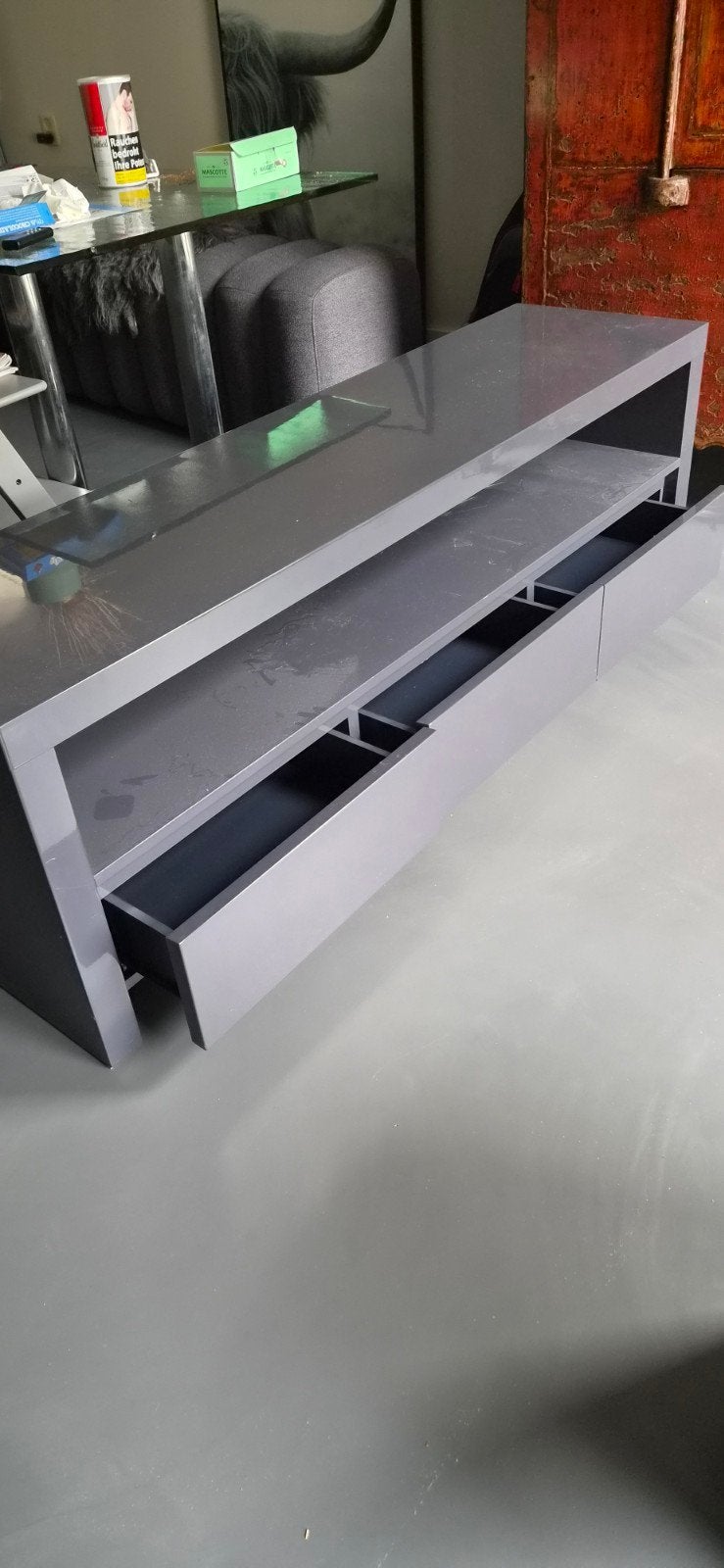TV meubel, Ophalen of Verzenden, 25 tot 50 cm, Minder dan 50 cm, 100 tot 150 cm