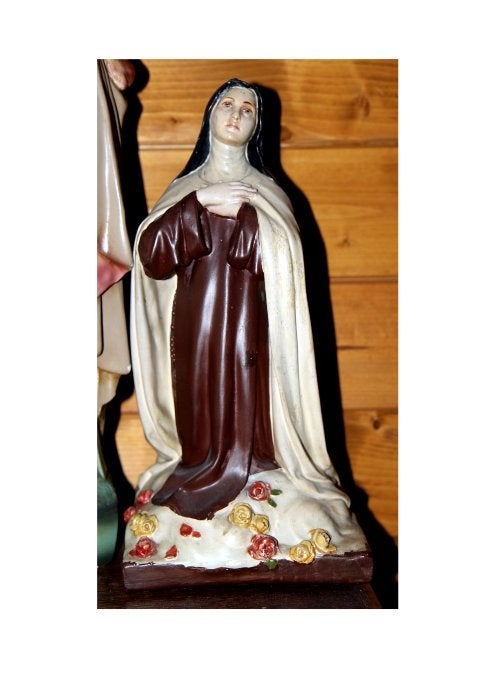 Mooie antiek Sint-Bernadette beeld, Antiek en Kunst, Verzenden