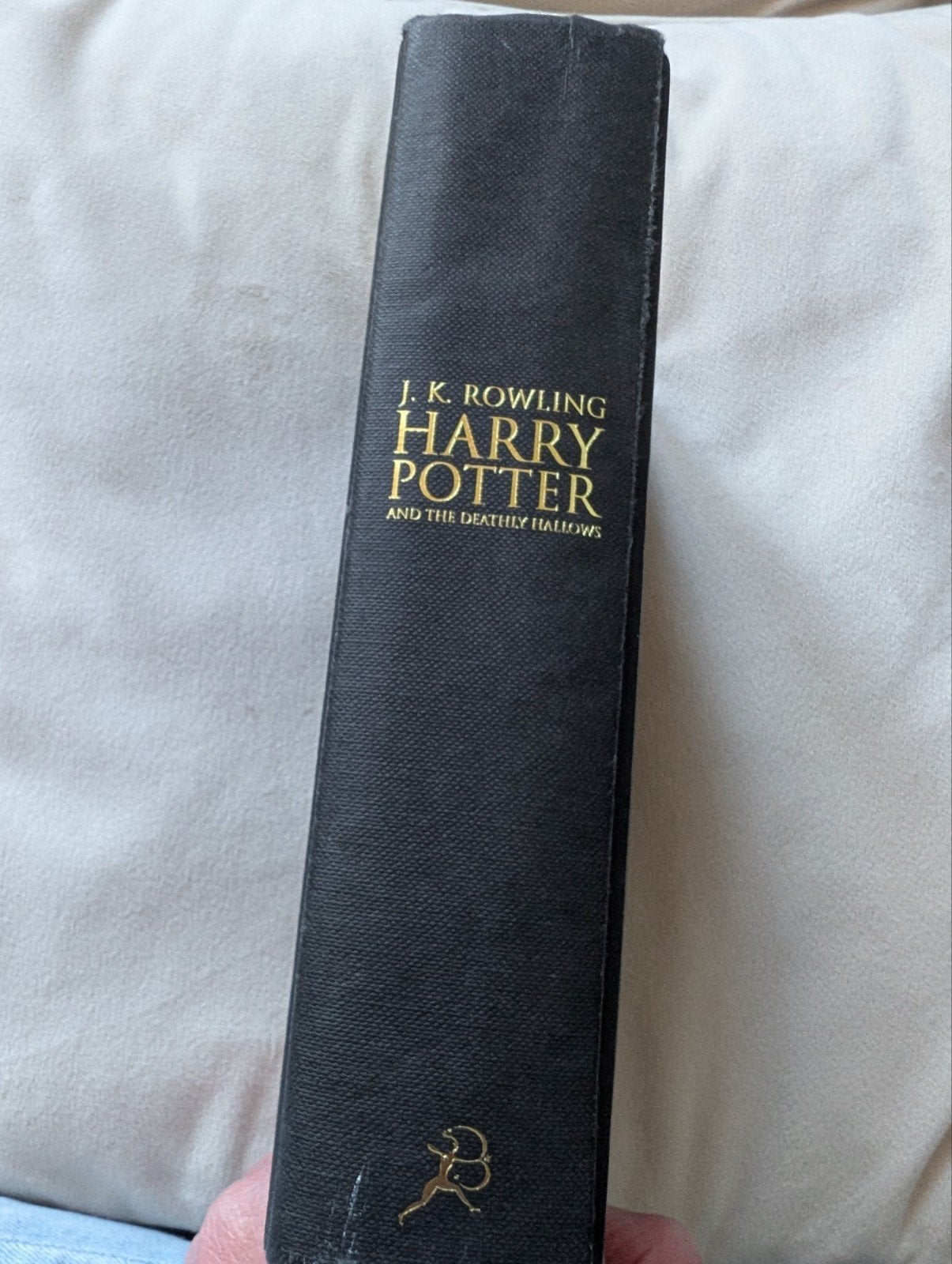 Harry Potter and the deathly hallows Eerste druk. J.K. Rowli, Boeken, Ophalen of Verzenden, Gelezen, J.K. Rowling