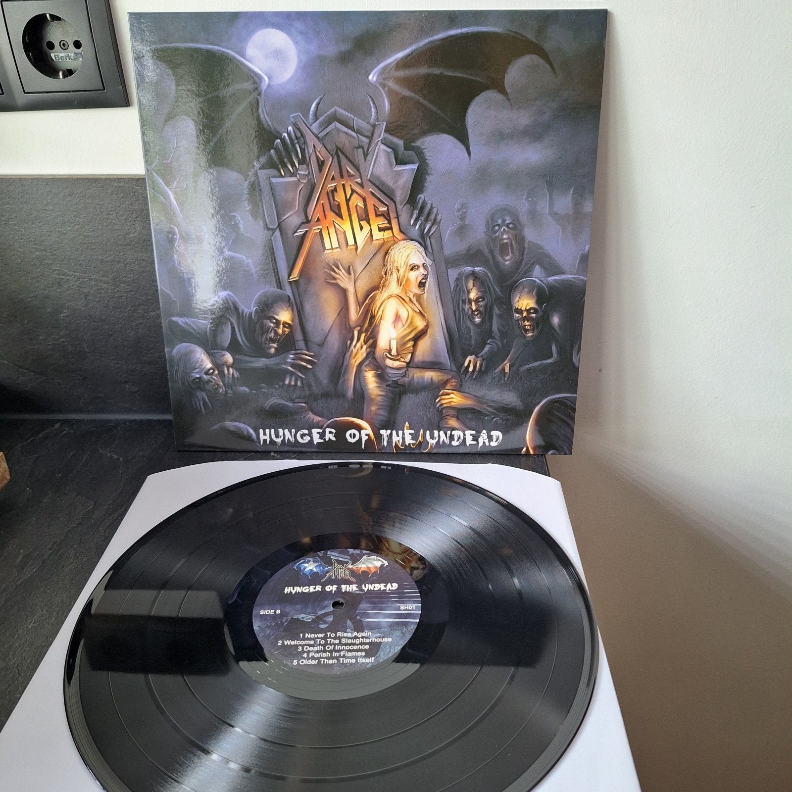 dark angel hunger of the undead, Cd's en Dvd's, LP, Thrash metal, Ophalen of Verzenden, 12 inch