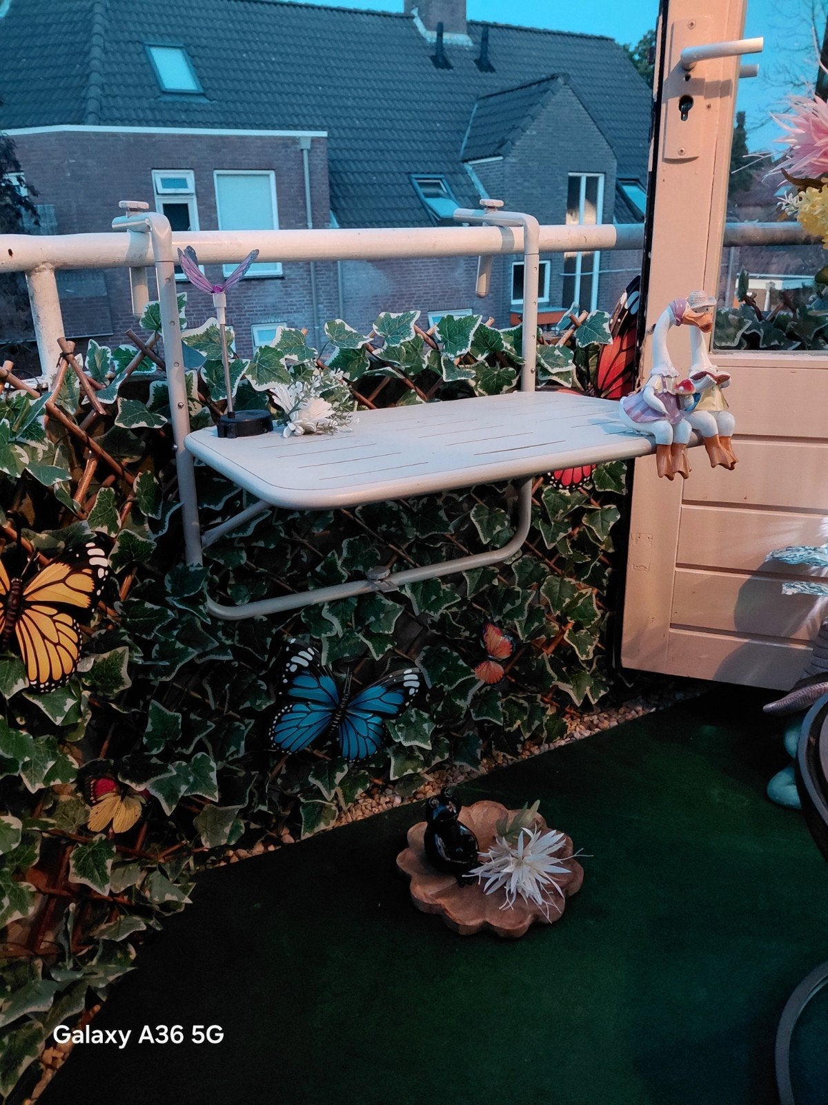 Balkontafeltje, Tuin en Terras, Tuintafels, Ophalen, Rond