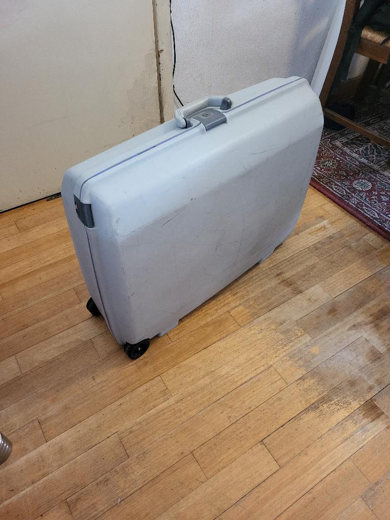 koffer - merk Samsonite, Ophalen, Wieltjes, Gebruikt, Hard kunststof