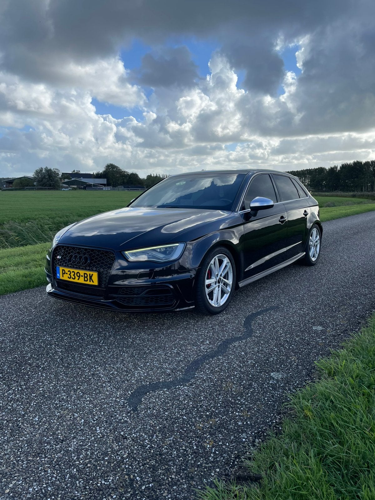 Audi S3 2.0 Tfsi 221KW Sportback Quattro 2014 Zwart, Auto's, Automaat, S3, Zwart, 4 cilinders