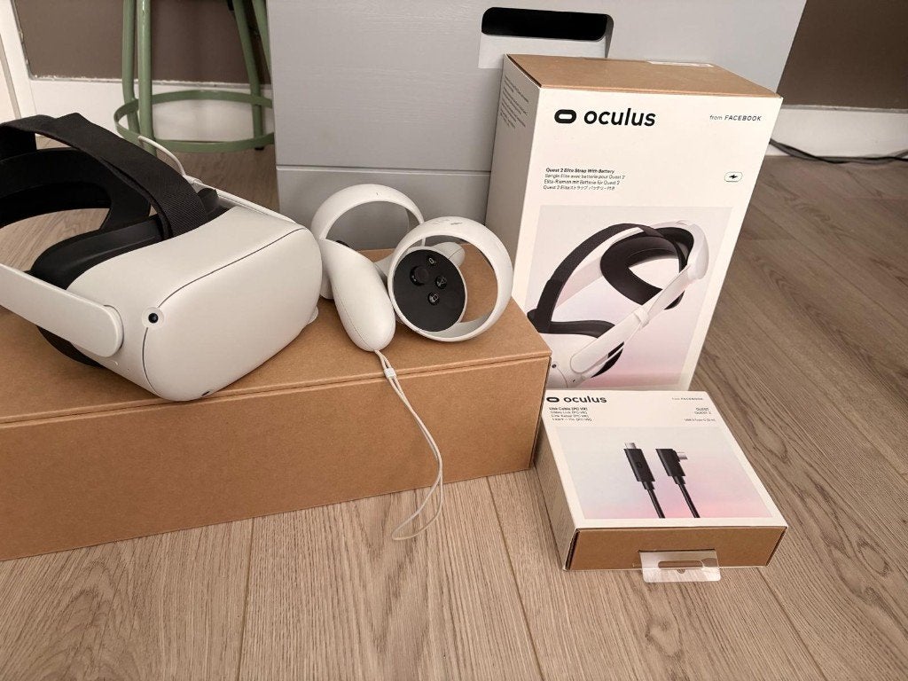 Oculus Quest, Spelcomputers en Games, Virtual Reality, Ophalen, Gebruikt, Overige platformen