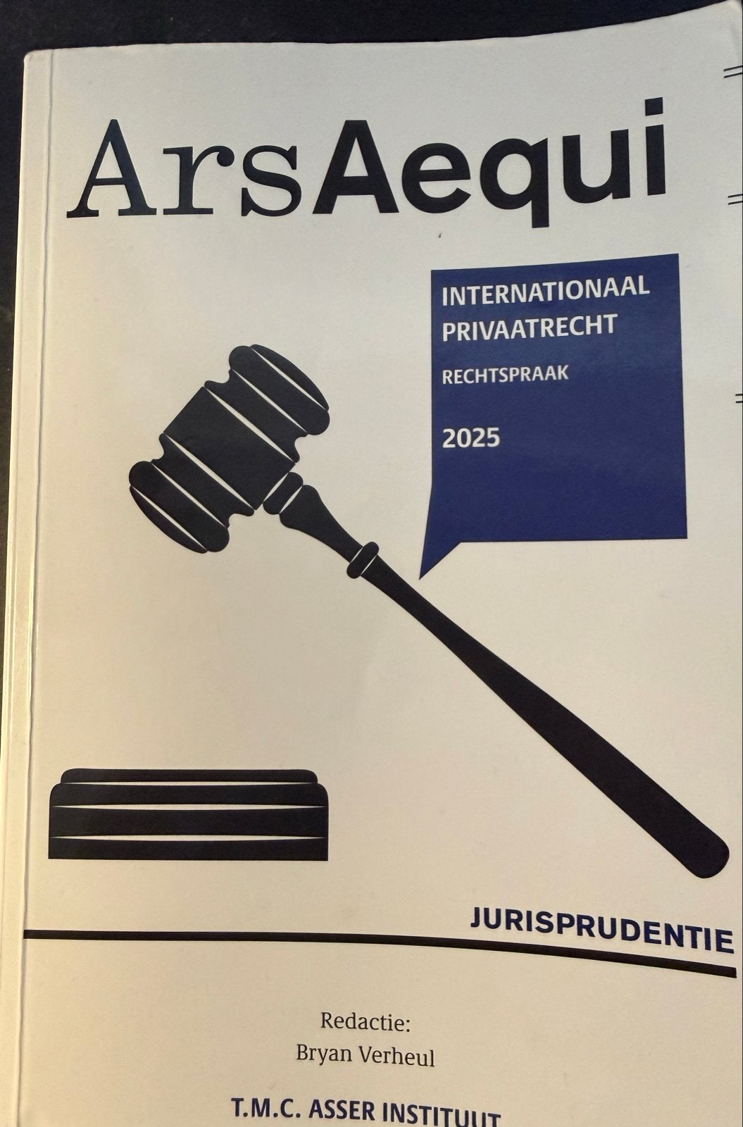 Ars Aequi Internationaal Privaatrecht Jurisprudentie 2025, Boeken, Ophalen of Verzenden, Gamma, Gelezen, WO