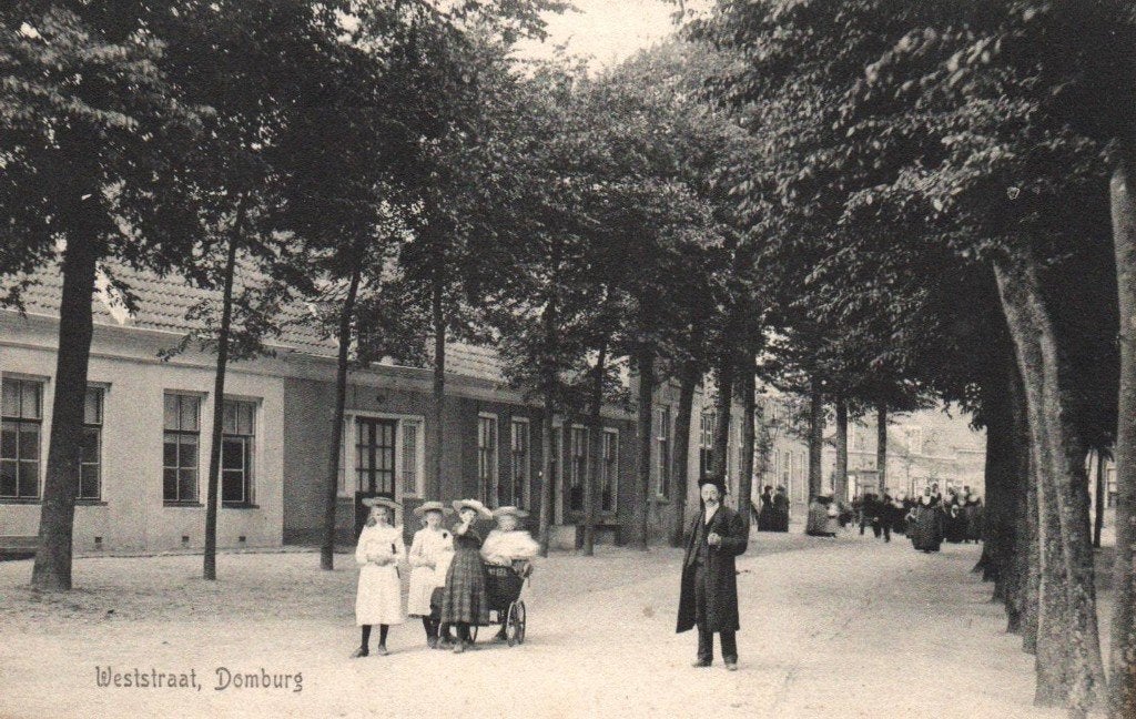 Ansichtkaart  Domburg, Ophalen of Verzenden, Voor 1920, Zeeland