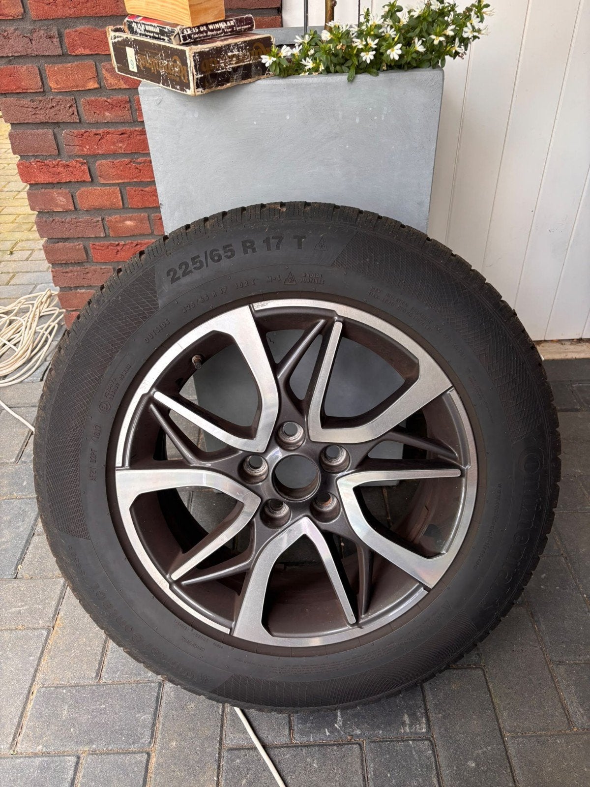 winterbanden set rav 4, Auto-onderdelen, Ophalen, Winterbanden, Banden en Velgen