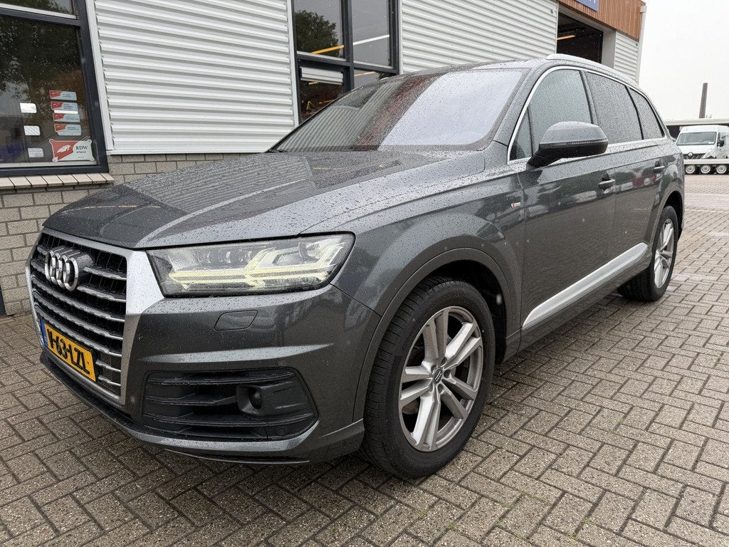 Audi Q7 3.0 TDI V6 272pk automaat quattro / 2 persoons / gri, Gebruikt, Met garantie (alle), Diesel, 2 stoelen