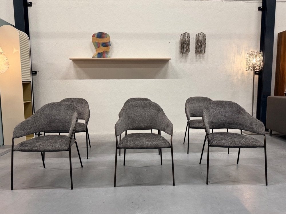 6 Showmodel Hofstede Raanhuis Lavello stoel stof Stoelen