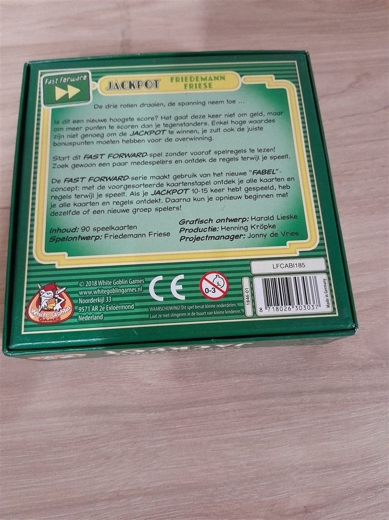 jackpot - s4311, Verzenden, Zo goed als nieuw