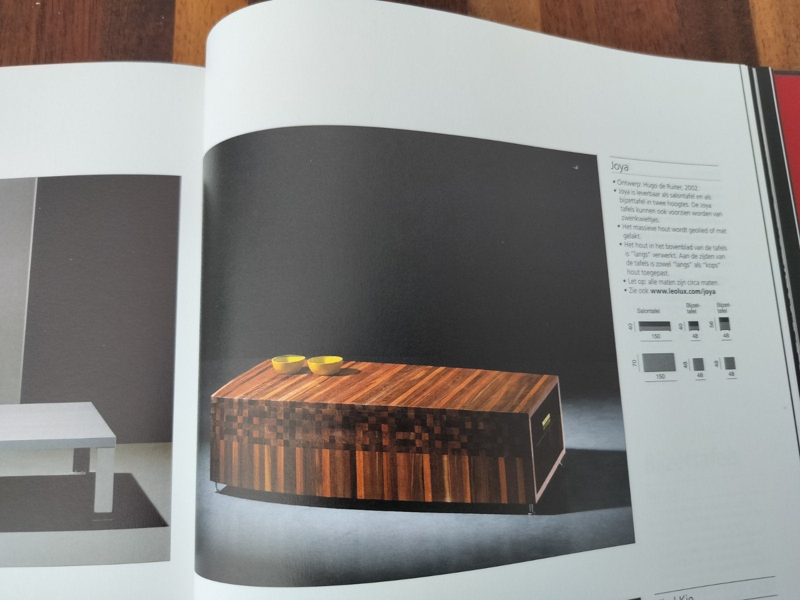 Leolux Joya salontafel, Huis en Inrichting, Ophalen