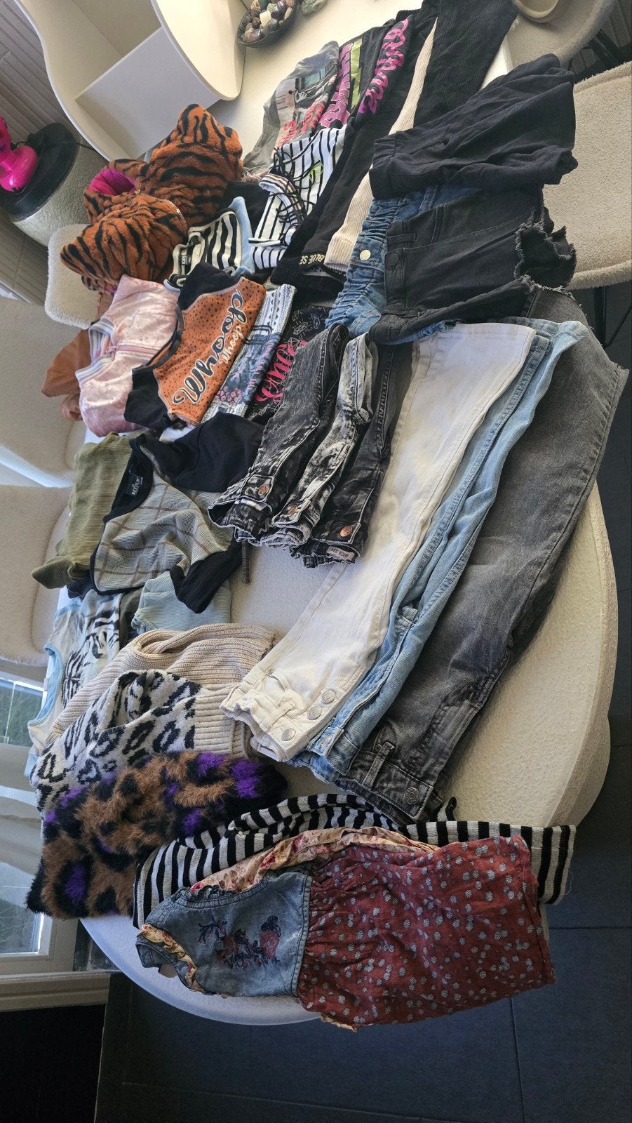 Groot compleet kledingpakket diva meisje zgan maat 98/104, Kinderen en Baby's, Ophalen, Zo goed als nieuw, Meisje