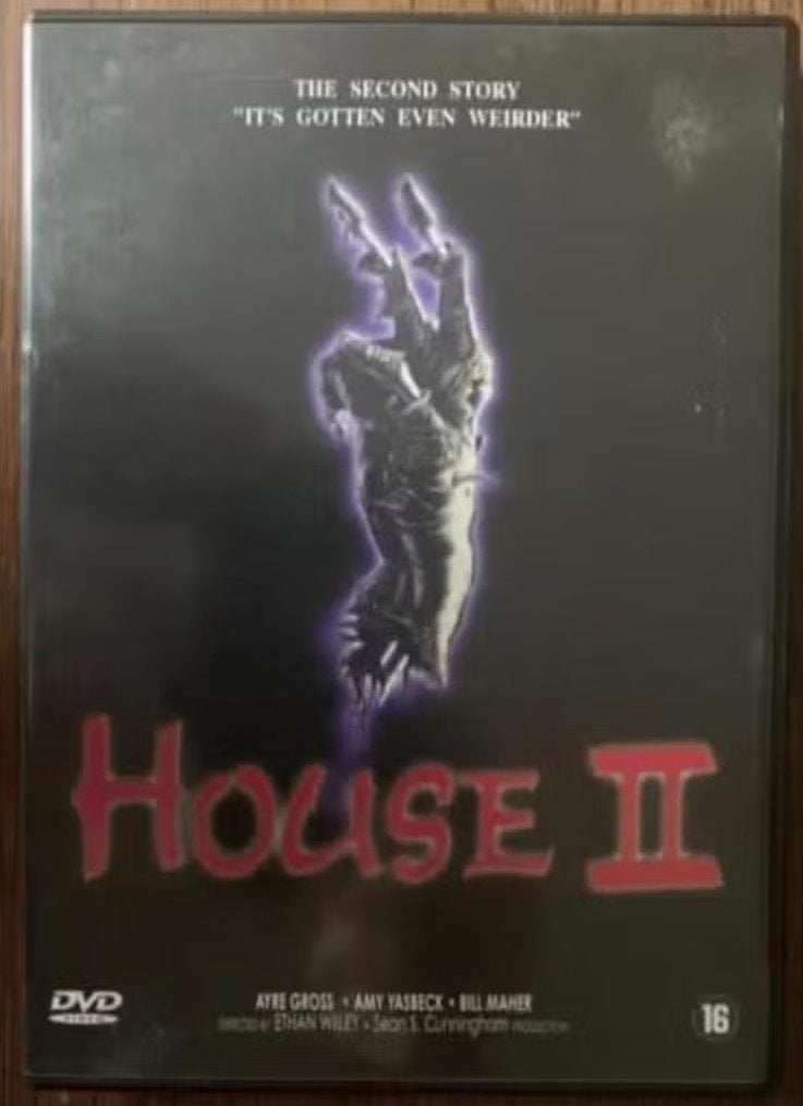 DVD House II met Ayre Gross, Amy Yasbeck en Bill Maher, Vanaf 16 jaar, Ophalen of Verzenden, Zo goed als nieuw, Overige genres