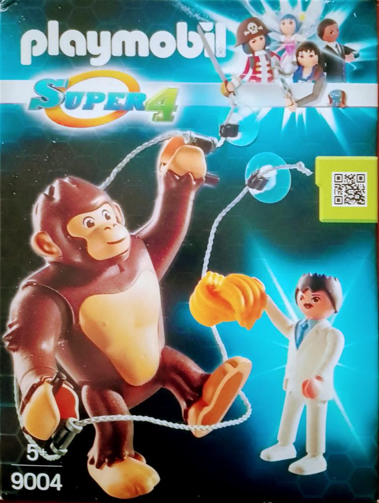 Super 4 Reuzenaap Gonk 9004, Ophalen of Verzenden, Zo goed als nieuw, Complete set