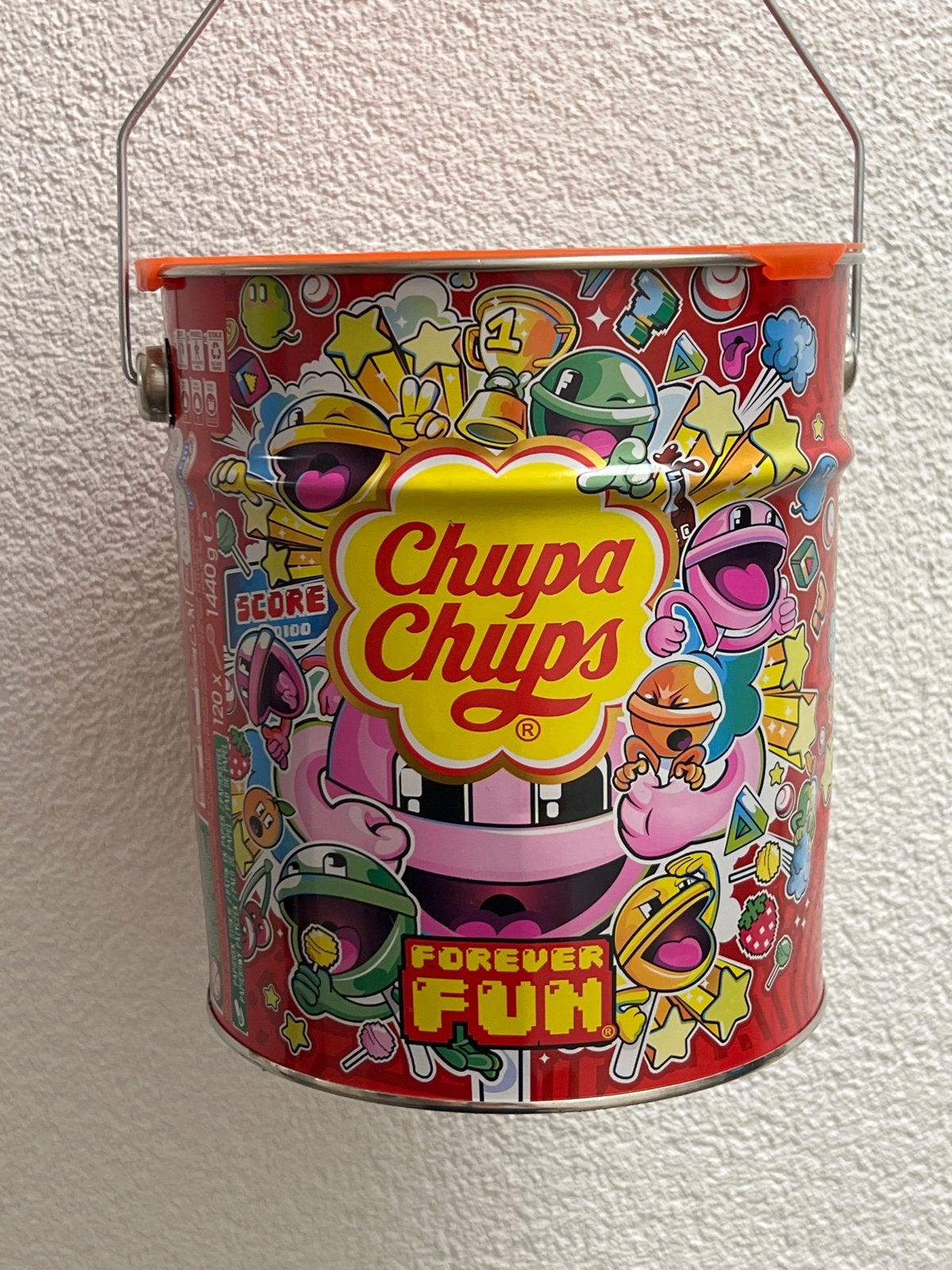 Chupa Chups Forever Fun Emmer - Leeg, Ophalen, Zo goed als nieuw, Verpakking