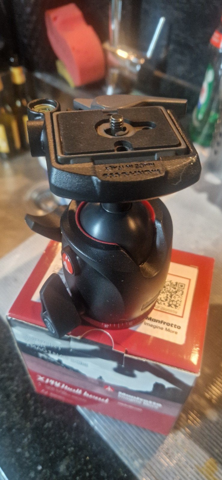 Manfrotto MHXPRO-BHQ2 Balhoofd, Balhoofd, Nieuw, Ophalen of Verzenden, Met balhoofd