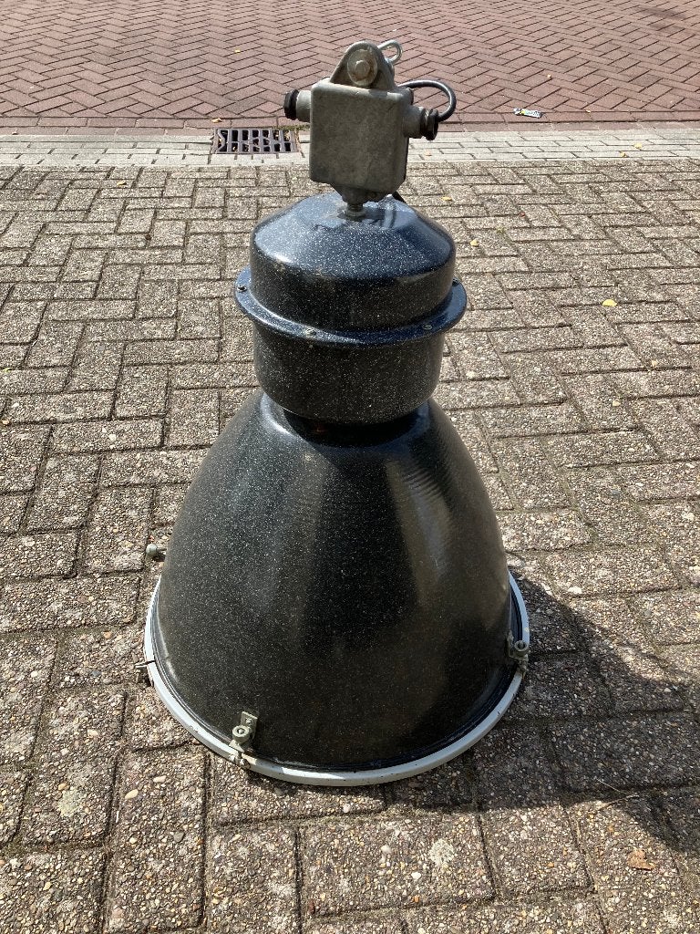 Vintage industriële fabriekslamp, Antiek en Kunst, Ophalen