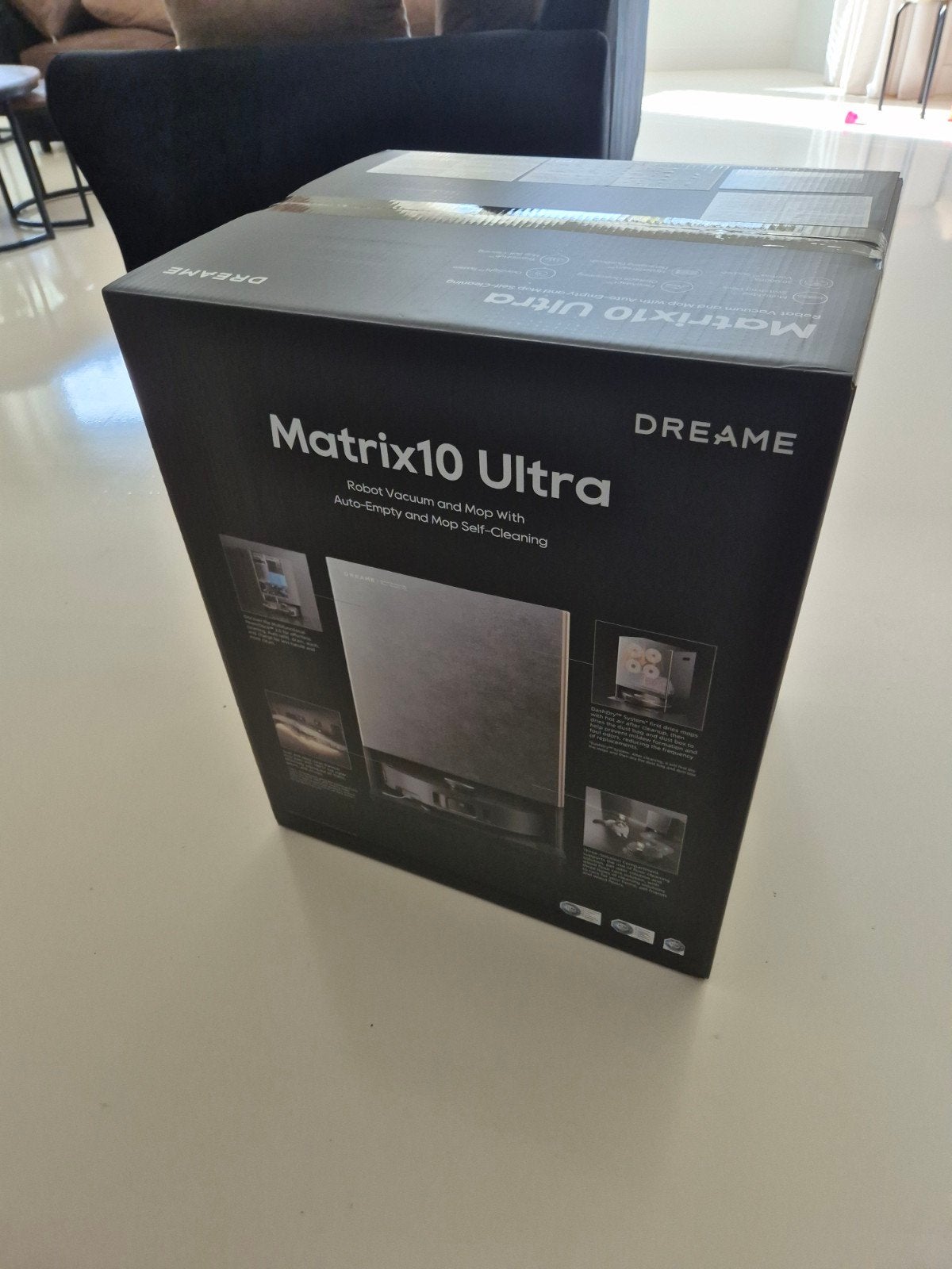 Dreame Matrix10 Ultra stofzuiger en Dweil met Zelfreinig, Ophalen, Dreame, Nieuw, Robotstofzuiger