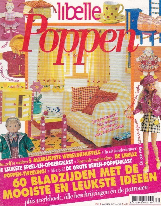 Tijdschrift Libelle - Poppen - 1995
