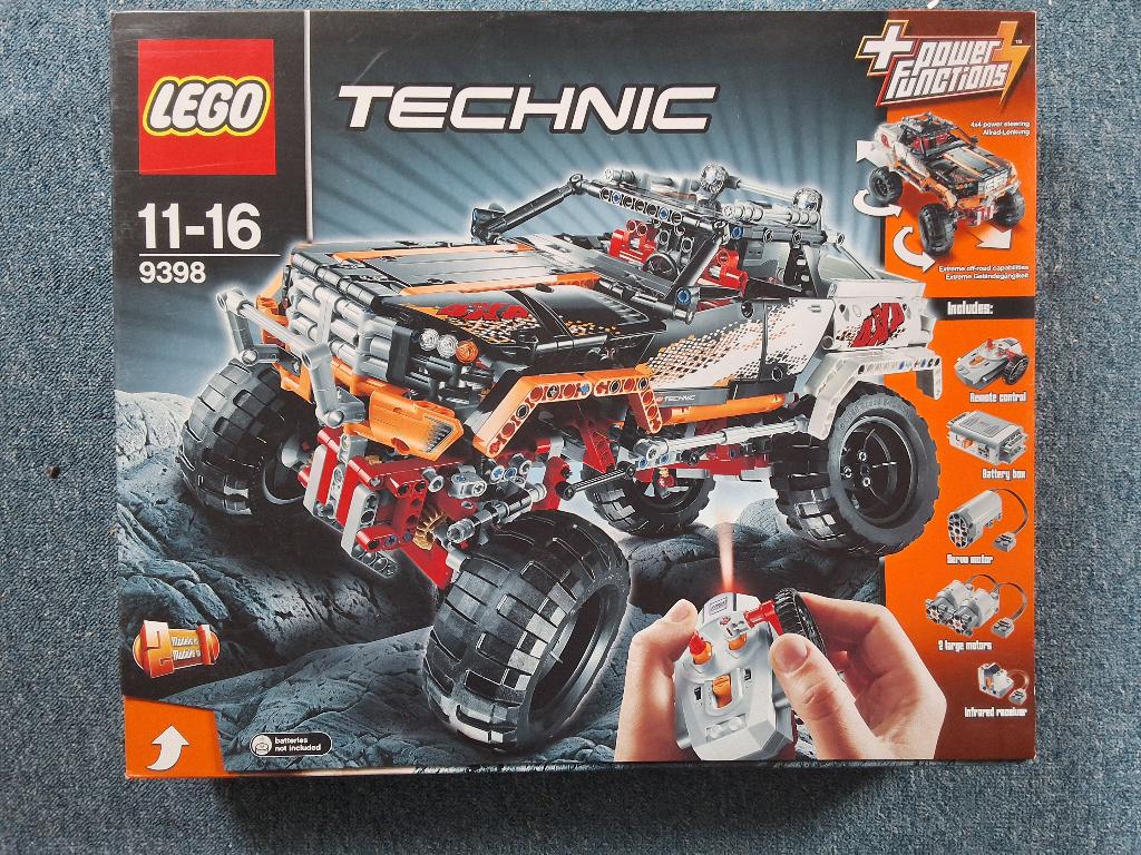 9398 LEGO Technic 4x4 Crawler, Ophalen, Lego, Nieuw, Technic