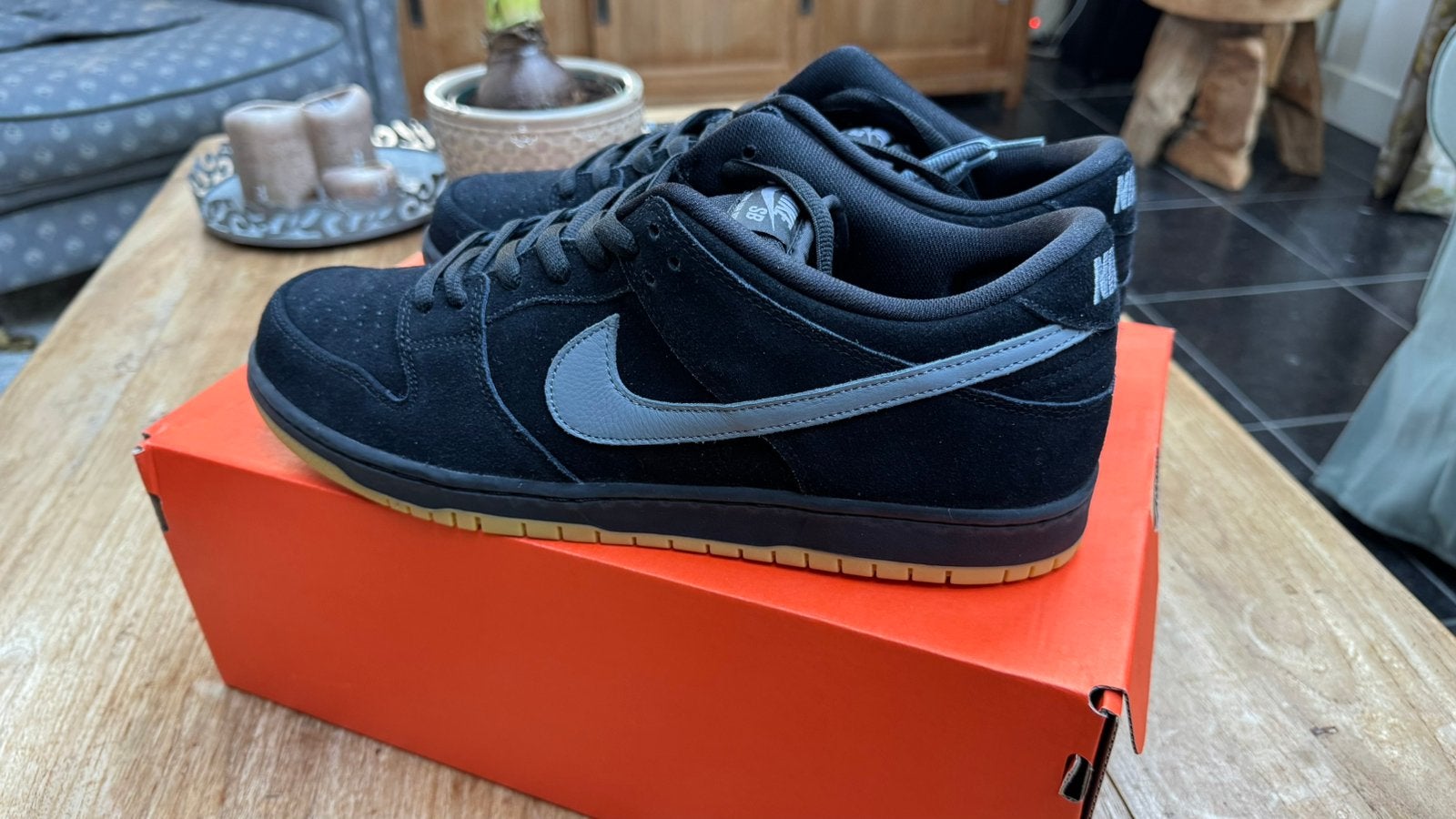 Nike SB Dunk Low Fog nieuw in doos, Ophalen of Verzenden, Zo goed als nieuw, Overige kleuren