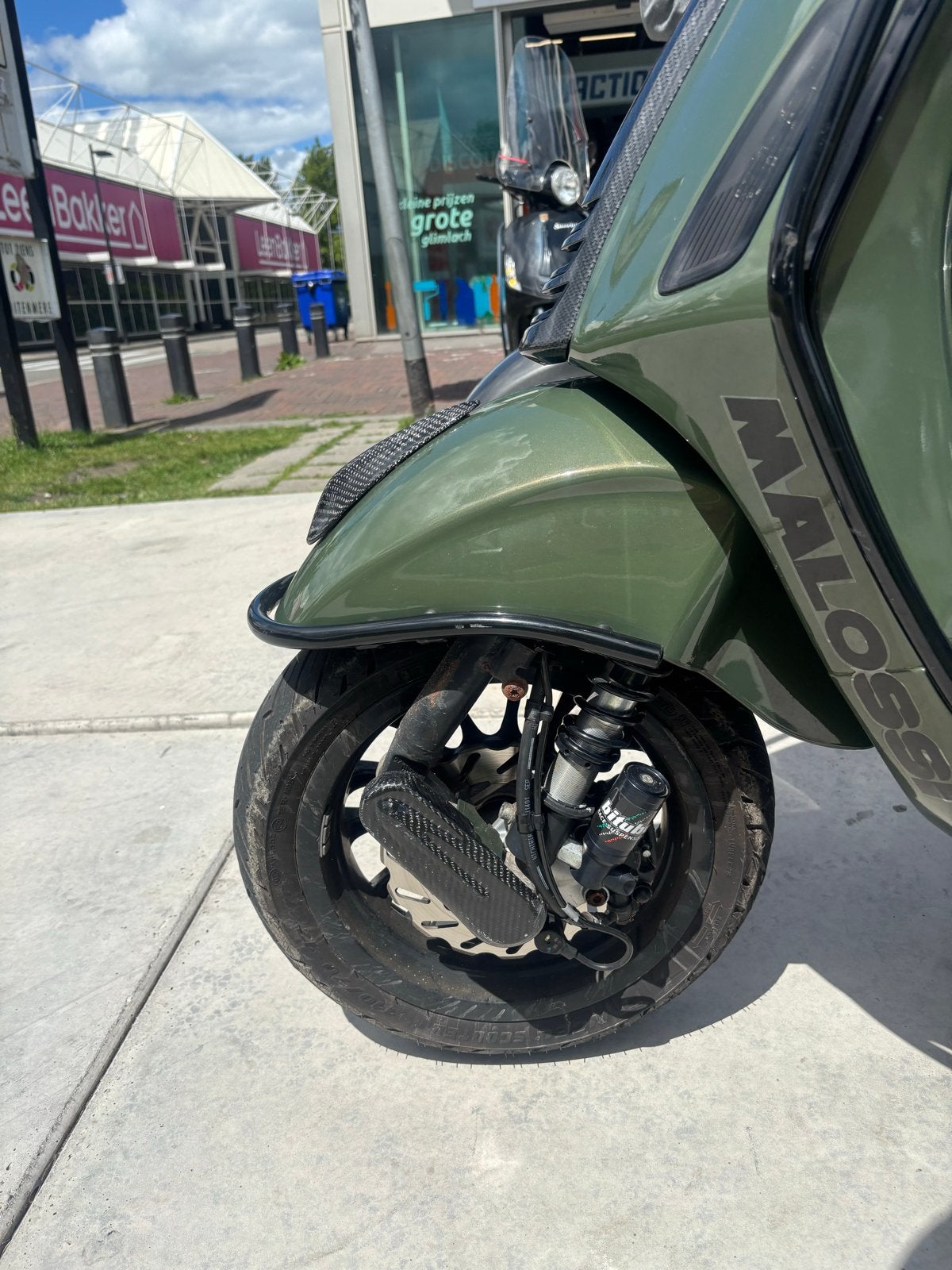 Vespa Sprint 25km/u - Mat Groen - Zeer Goede Staat, Fietsen en Brommers, Scooters | Vespa, Overige modellen, Ophalen of Verzenden