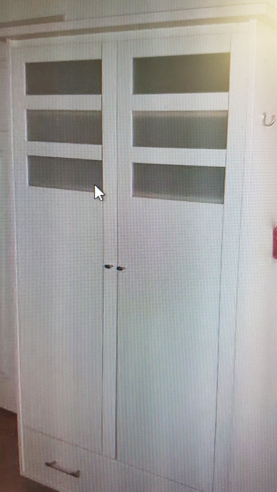 Kinderkledingkast met leg- en hanggedeelte., Kinderen en Baby's, Ophalen, Gebruikt, Kast, 50 tot 70 cm
