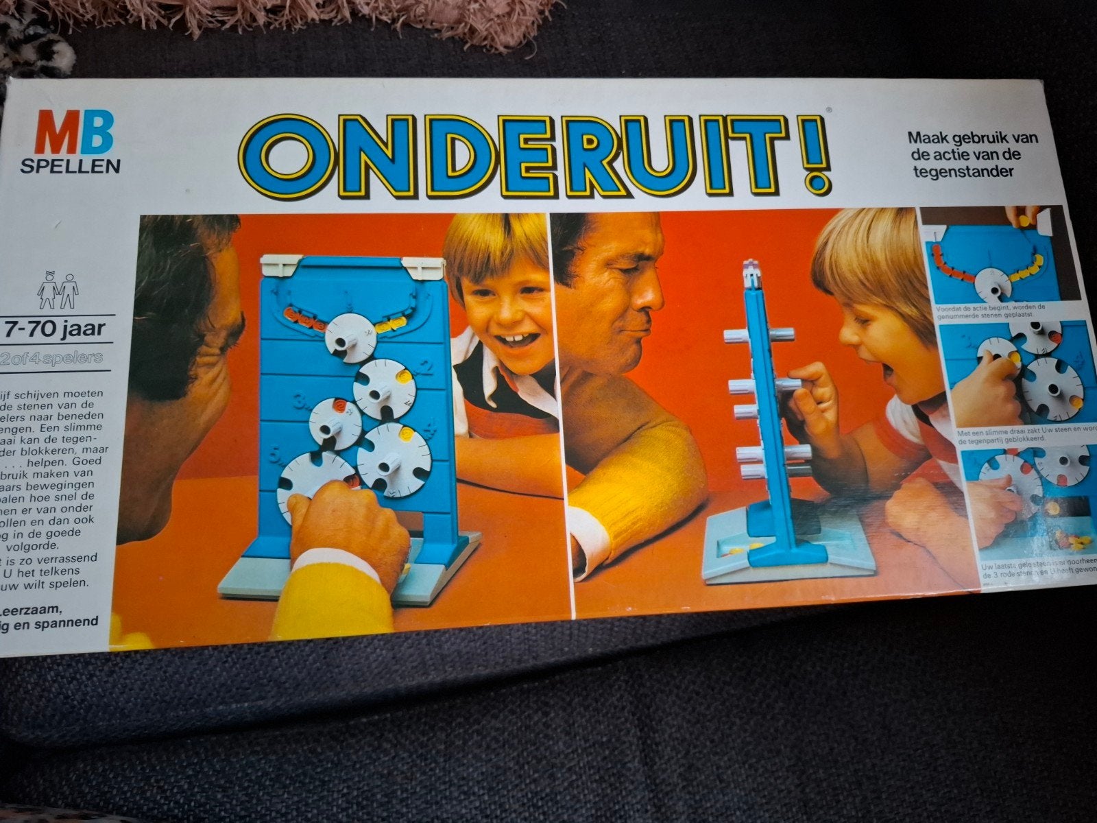 onderuit, Hobby en Vrije tijd, Een of twee spelers, Ophalen of Verzenden, Zo goed als nieuw, MB