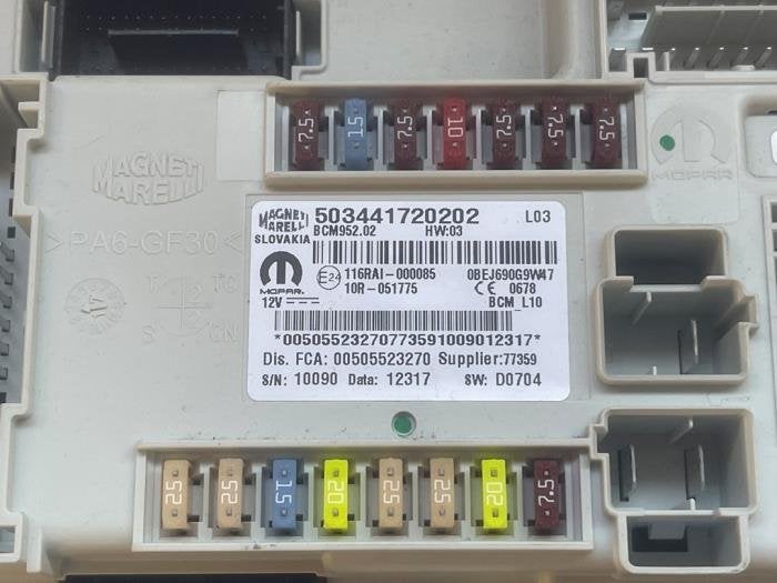 Computer Motormanagement van een Alfa Romeo Giulia, Gebruikt, -, Verzenden, -