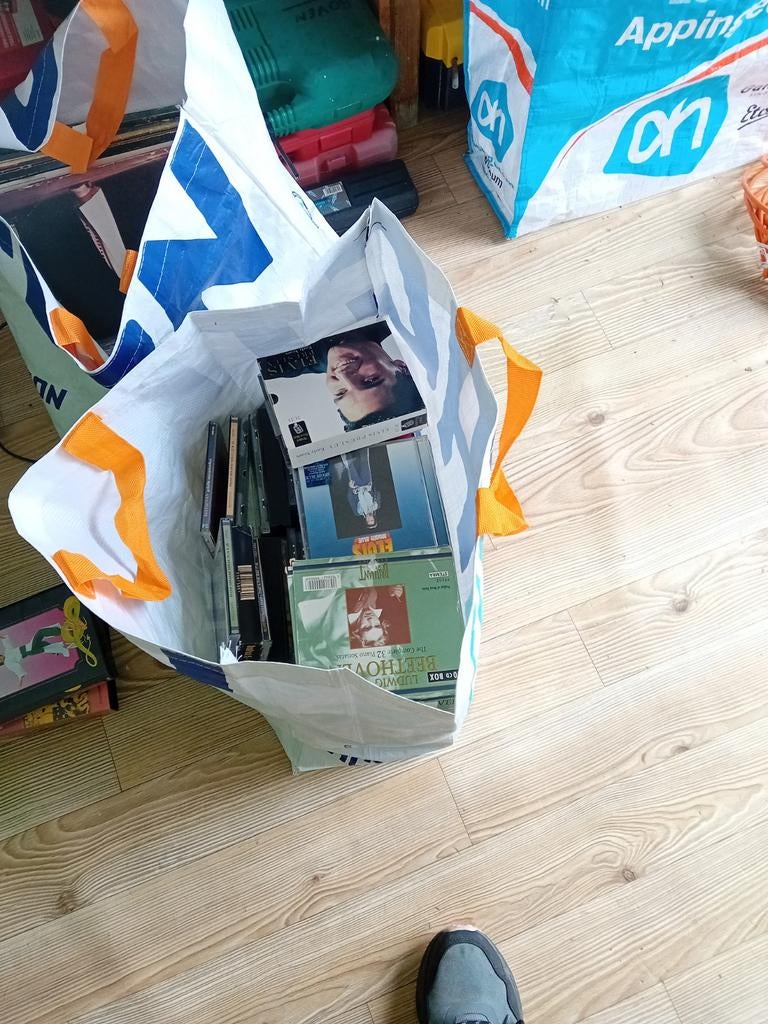 Te koop tas vol cd's, Ophalen, Classicisme, Zo goed als nieuw, Overige typen