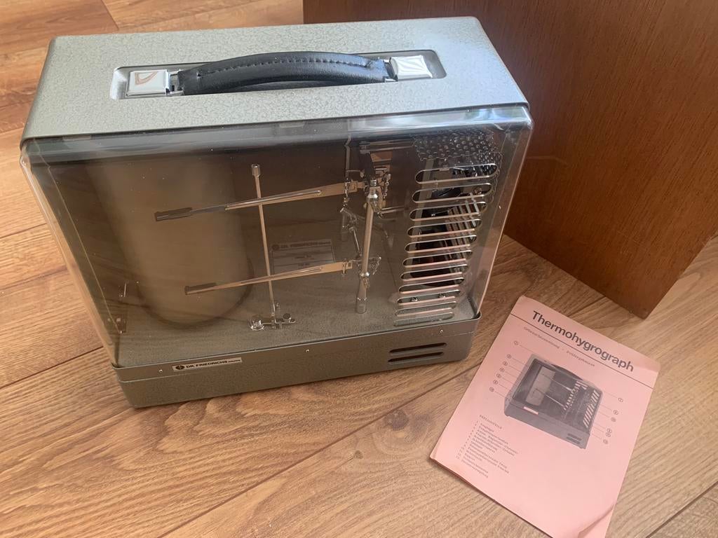 Thermohygrograph Dr. Friedrichs gruppe - new Barometer, Ophalen, Zo goed als nieuw