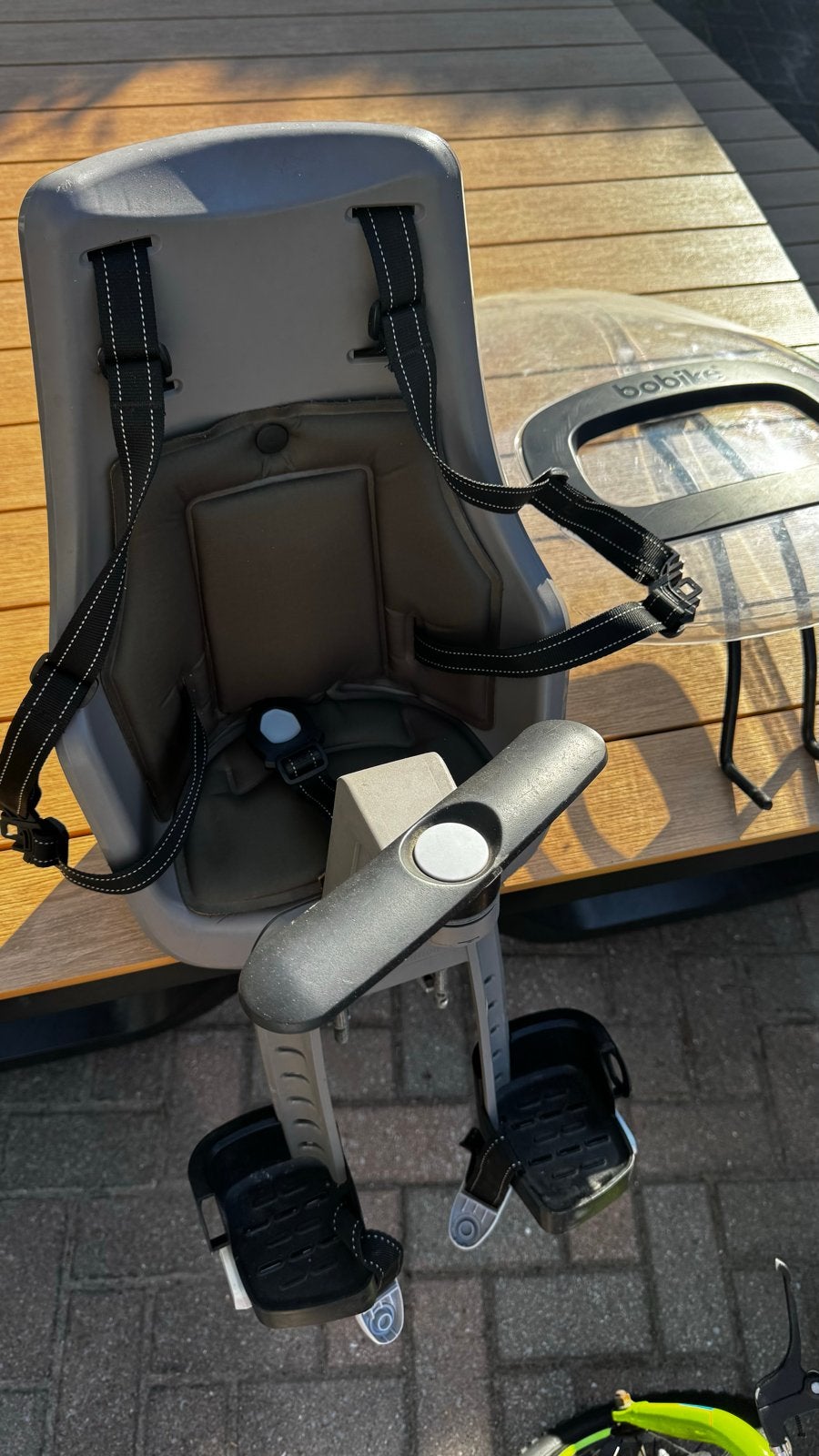 Bobike Mini Plus fietsstoeltje voor, Ophalen, Voorzitje, 0 t/m 13 kg, Gebruikt