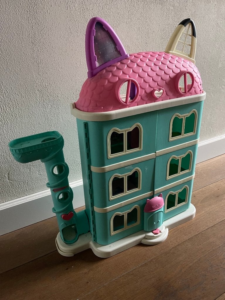 Gabby dollhouse poppenhuis, Ophalen of Verzenden, Gebruikt, Poppenhuis