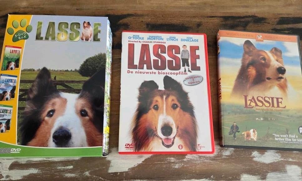 Lassie 5 films dvd, Alle leeftijden, Ophalen of Verzenden, Gebruikt