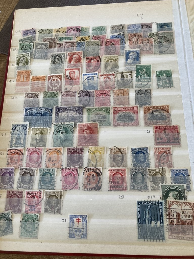 postzegels België gestempeld voor 1945, Postzegels en Munten, Postzegels | Europa | België, Ophalen of Verzenden, Gestempeld, Frankeerzegel