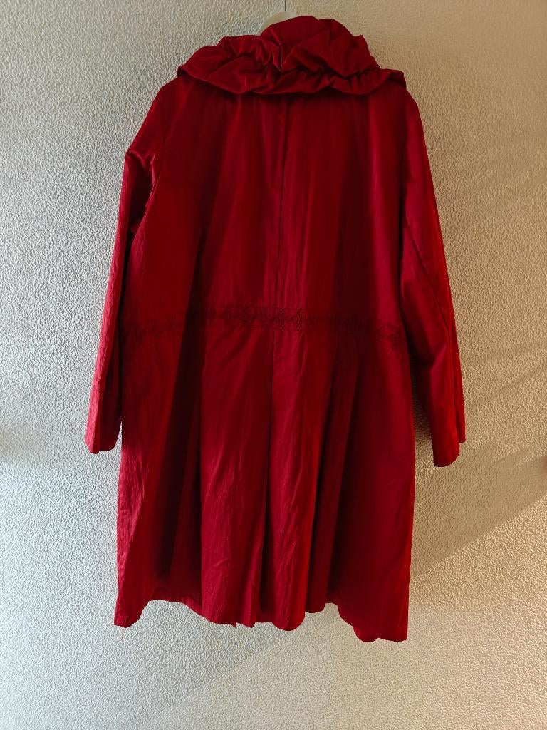 Rode jas STUDIO, Ophalen of Verzenden, Zo goed als nieuw, Maat 46/48 (XL) of groter, Rood