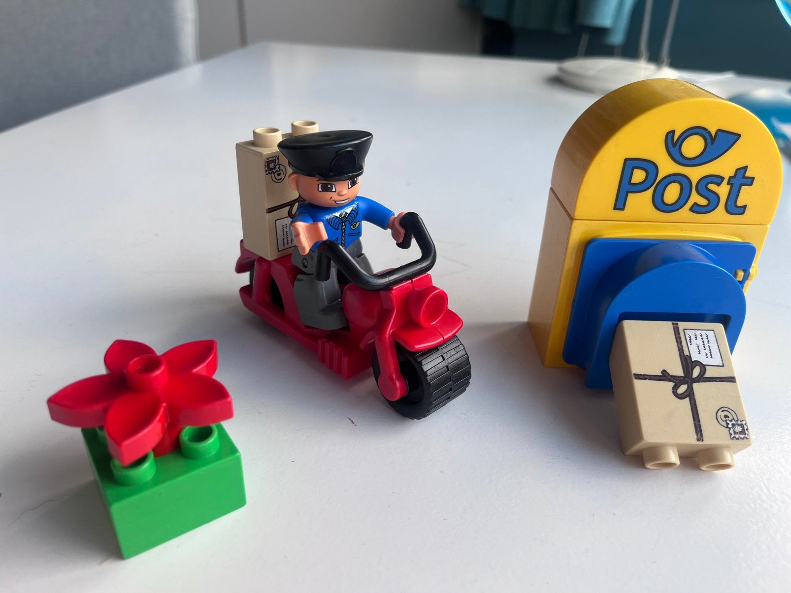 LEGO Duplo Postbode met brievenbus 5638, Inclusief minifiguren, Overige thema's, Lego, Ophalen of Verzenden