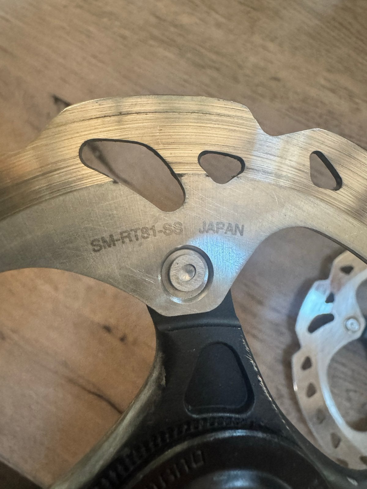 Shimano SM-RT81-SS  remschijven 140mm, Ophalen, Remmen, Gebruikt, Staal