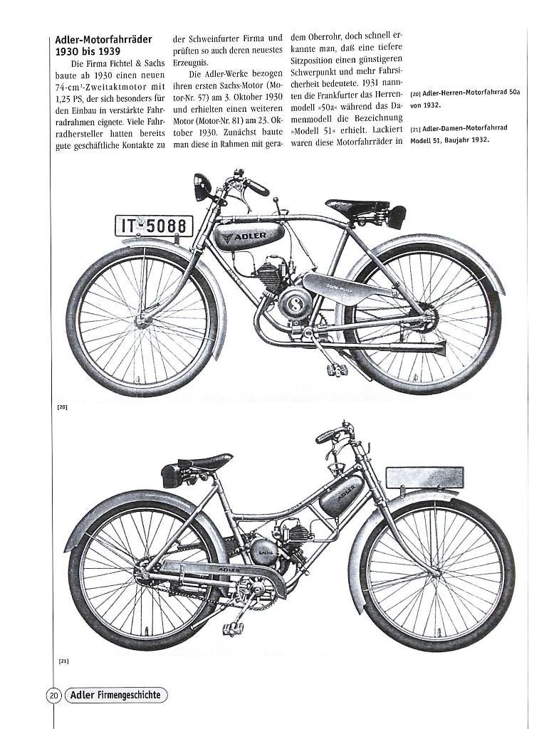 Adler Motorräder, Verzenden, Nieuw, Johann Kleine Vennekate, Merk of Model