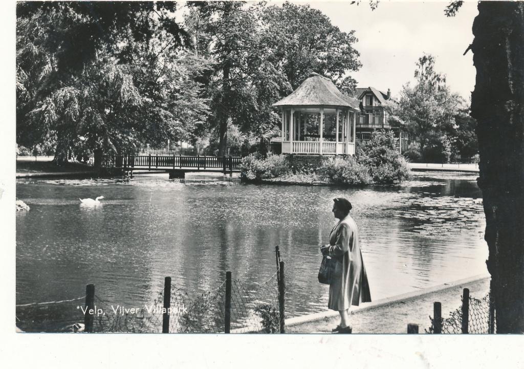9630 Velp, Vijver Villapark, Ophalen of Verzenden, 1940 tot 1960, Gelderland