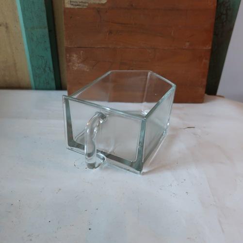 Lade glas grutters kast kruiden groot origineel 23 cm diep, Antiek en Kunst, Ophalen of Verzenden