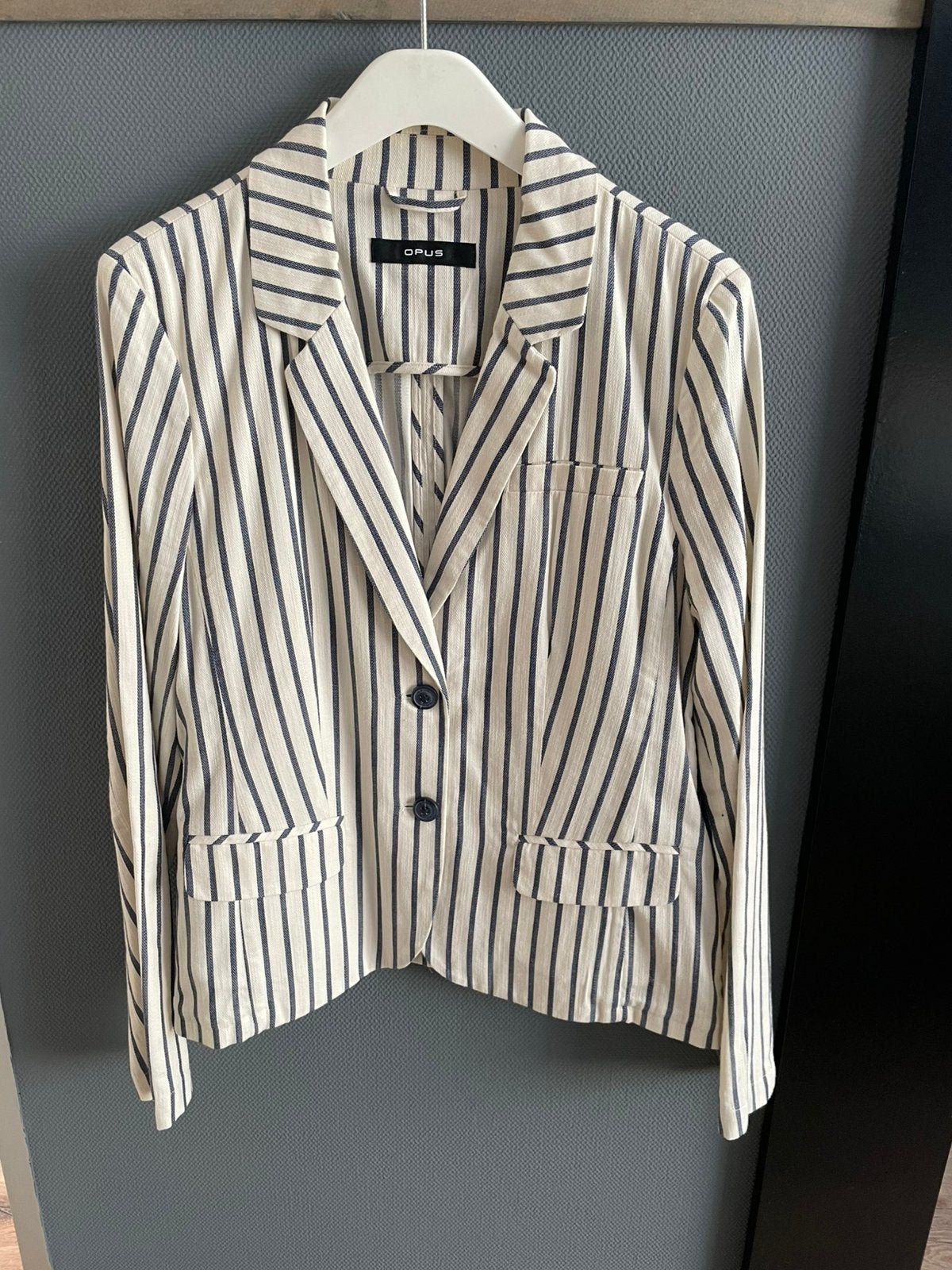 NIEUW, OPUS zomer blazer, 40, Ophalen of Verzenden, Zo goed als nieuw, Maat 38/40 (M), Blauw