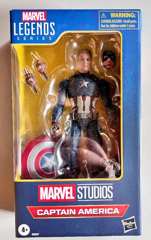 Marvel Legends - Captain America - Actiefiguur 15cm, Ophalen of Verzenden, Nieuw